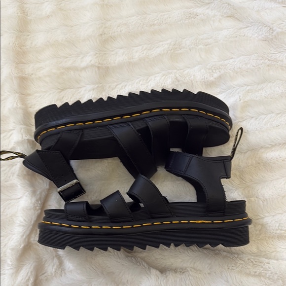 Dr. Martens Black Strappy Sandals - Picture 2 of 10